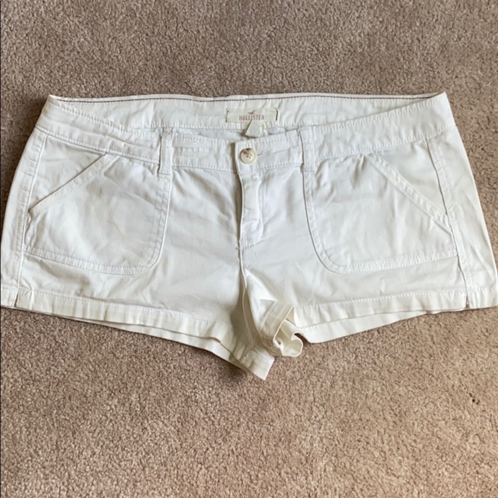 Hollister White shorts